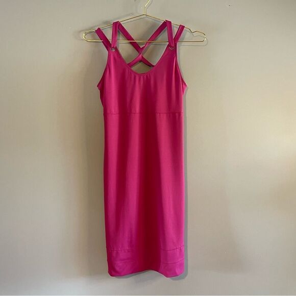 Merrell Lily Pink Athletic Sport Tank Dress UPF 50| SZ S - Picture 14 of 15